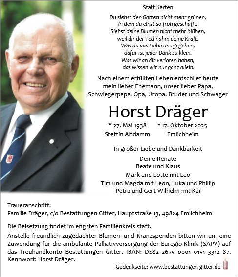 Horst Dräger