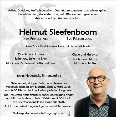 Helmut Sleefenboom