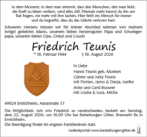 Friedrich Teunis