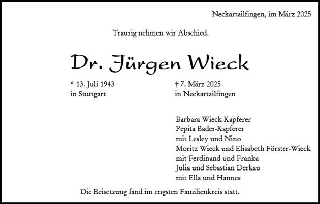 Jürgen Wieck