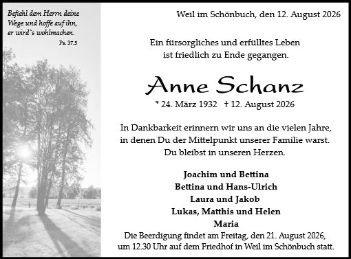 Anneliese Schanz