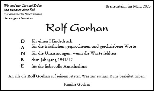 Rolf Gorhan