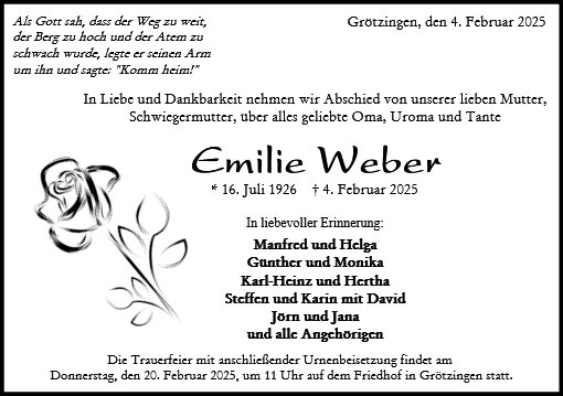 Emilie Weber