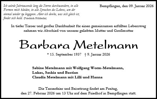 Barbara Metelmann