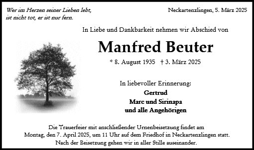 Manfred Beuter
