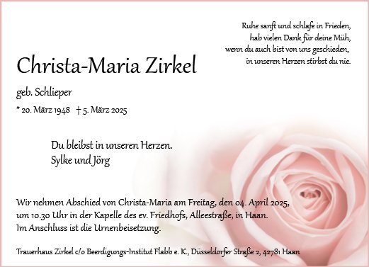 Christa Zirkel