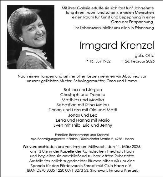 Irmgard Krenzel