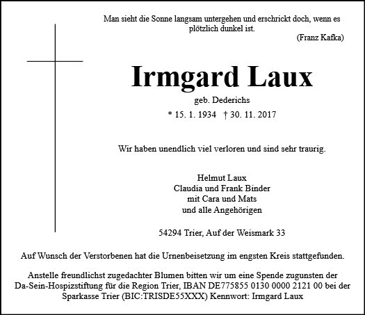 Irmgard Laux