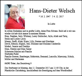 Hans-Dieter Welsch