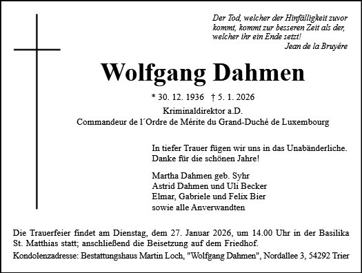 Wolfgang Dahmen