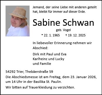 Sabine Schwan