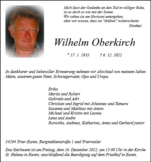 Wilhelm Oberkirch