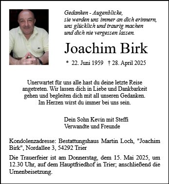 Joachim Birk