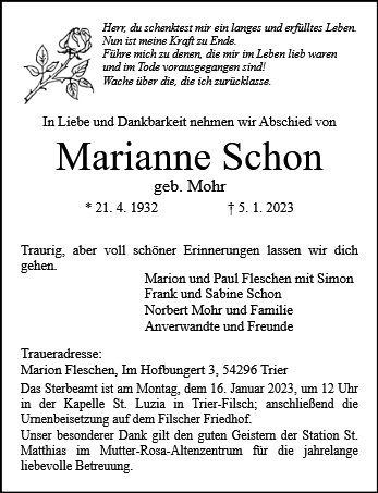 Marianne Schon