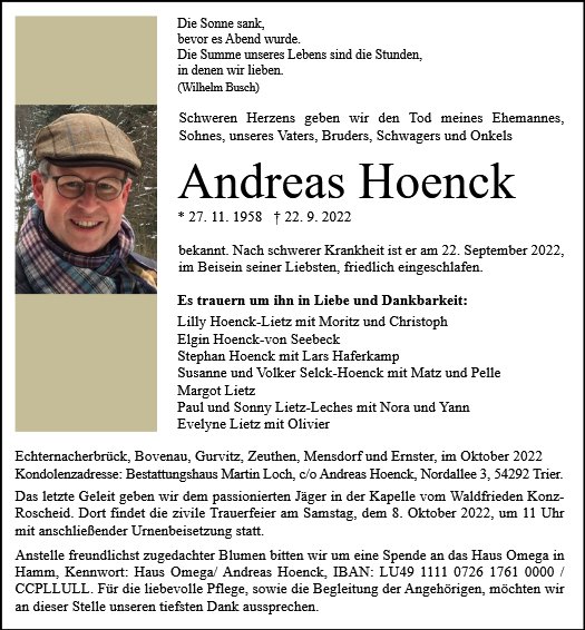 Andreas Hoenck