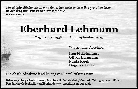 Eberhard Lehmann