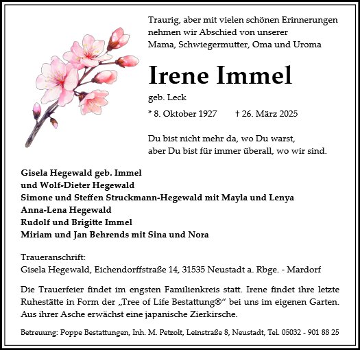 Irene Immel
