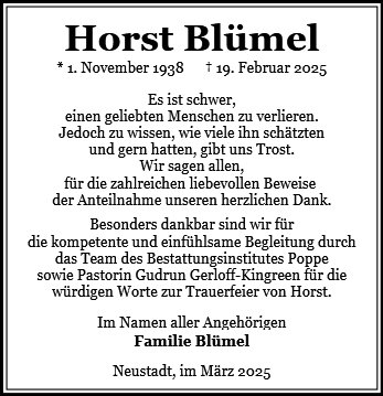 Horst Blümel