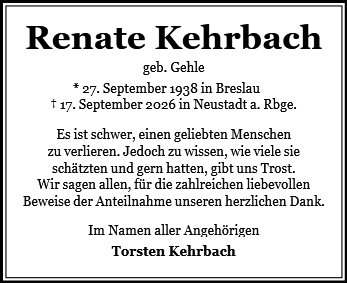 Renate Kehrbach