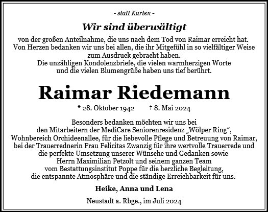 Raimar Riedemann