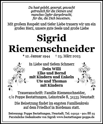 Sigrid Riemenschneider