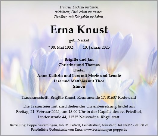 Erna Knust