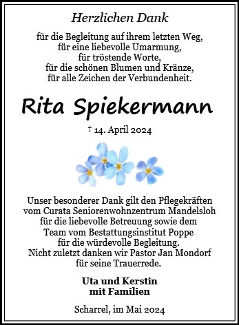 Rita Spiekermann