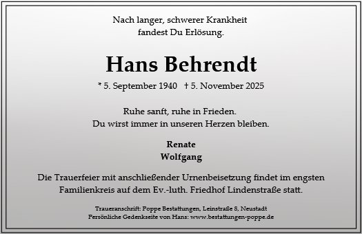 Hans Behrendt