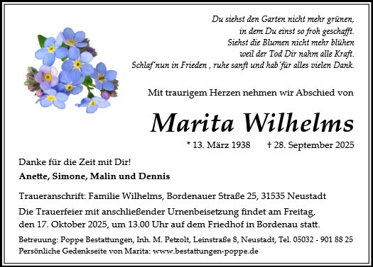 Marita Wilhelms