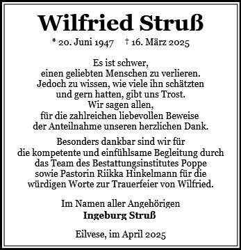 Wilfried Struß