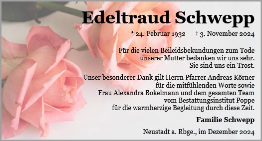 Edeltraud Schwepp