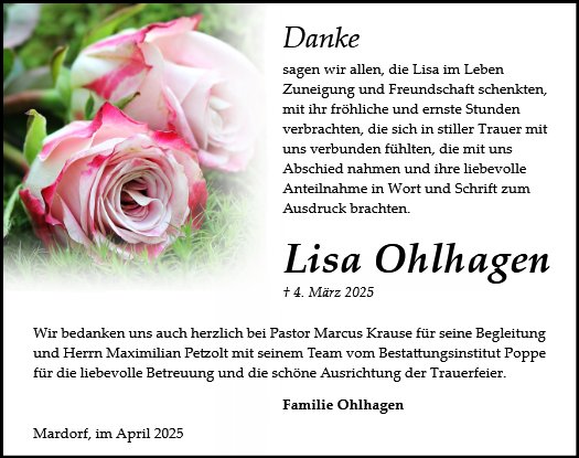 Lisa Ohlhagen