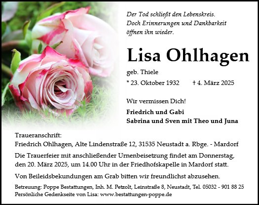 Lisa Ohlhagen