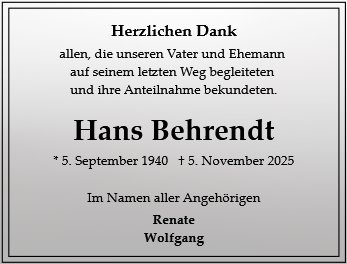 Hans Behrendt
