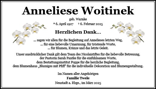 Anneliese Woitinek