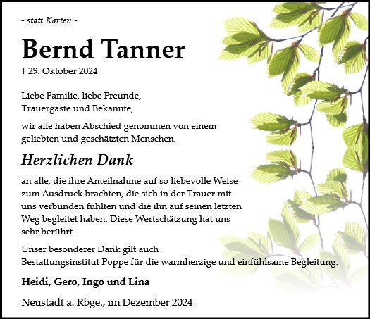 Bernd Tanner
