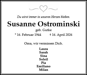 Susanne Ostrominski