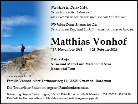 Matthias Vonhof