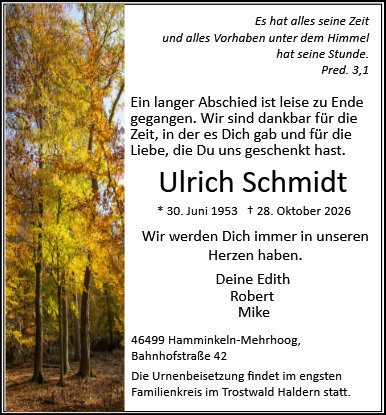 Ulrich Schmidt