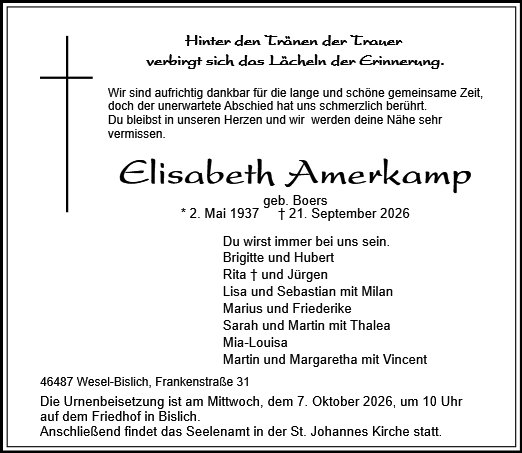 Elisabeth Amerkamp