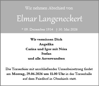 Elmar Langeneckert