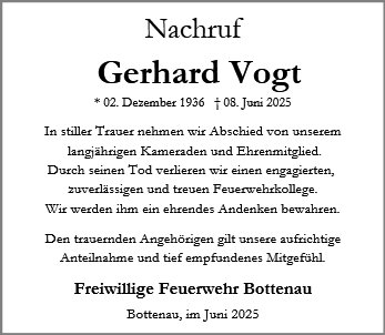 Gerhard Vogt