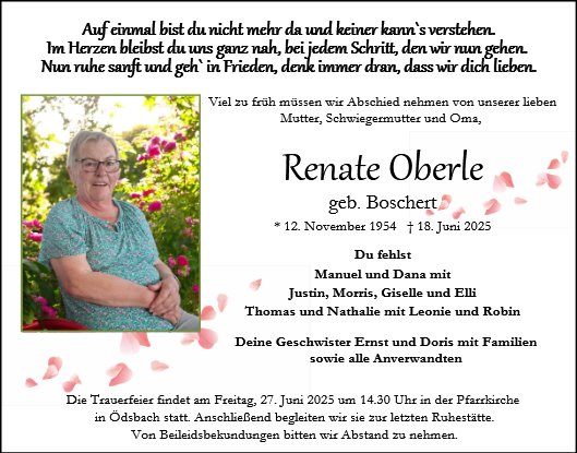 Renate Oberle