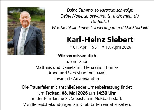 Karl-Heinz Siebert