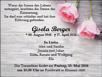 Gisela Berger