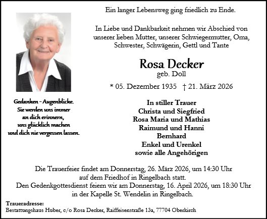 Rosa Decker