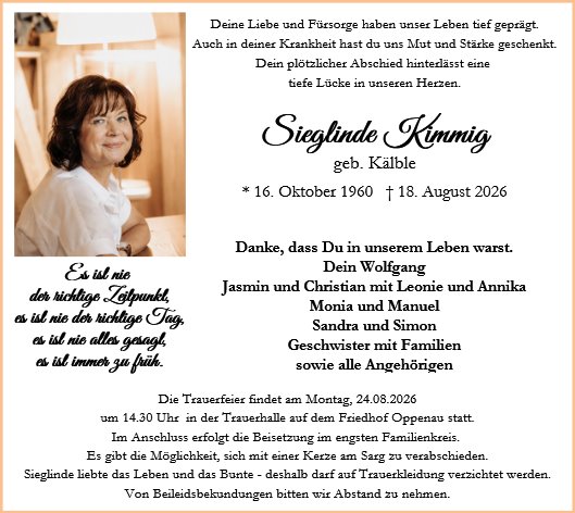 Sieglinde Kimmig