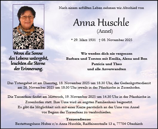 Anna Huschle