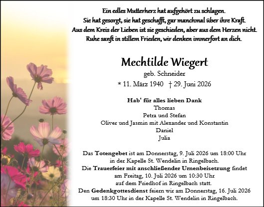 Mechtilde Wiegert