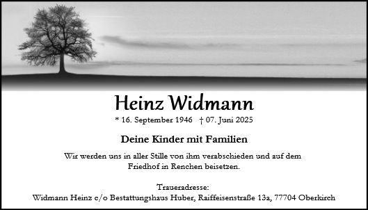 Heinz Widmann